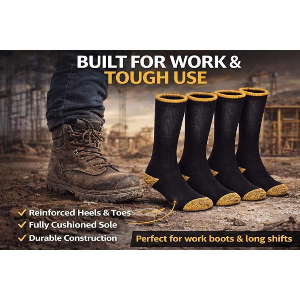 Men’s Diabetic Work Socks | Size 6 - 11