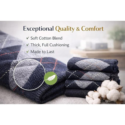 Argyle Men’s Diabetic Socks | Size 6 - 11