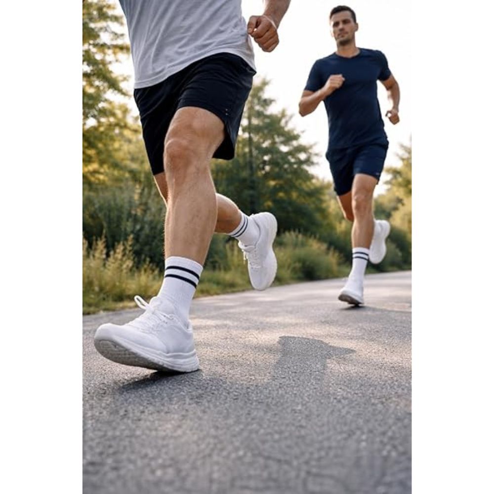 Men’s Cushioned Crew Sports Socks | 3 Colours