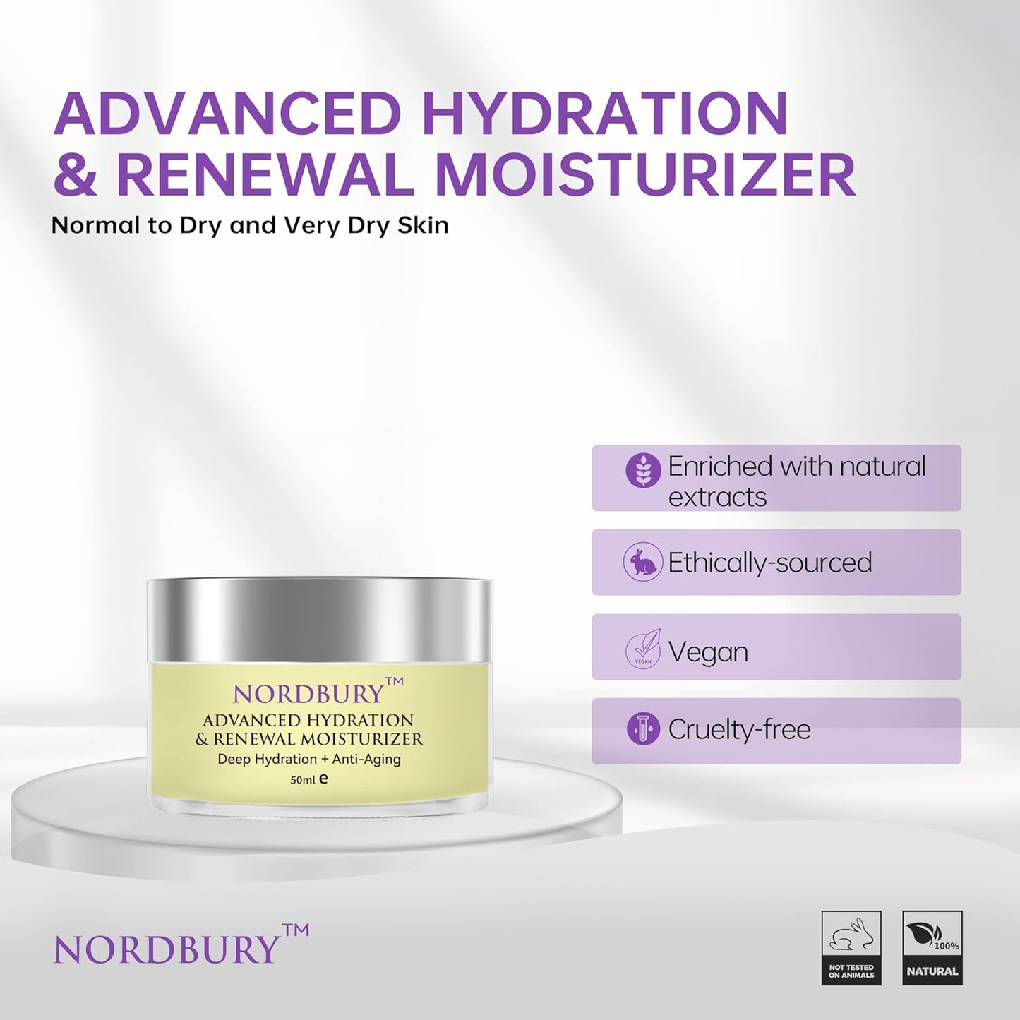 Advanced Hydration & Renewal Moisturizer Cream | 50ml