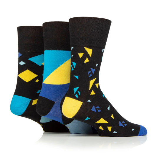 Men’s Angular Arena Gentle Grip Cotton Rich Socks