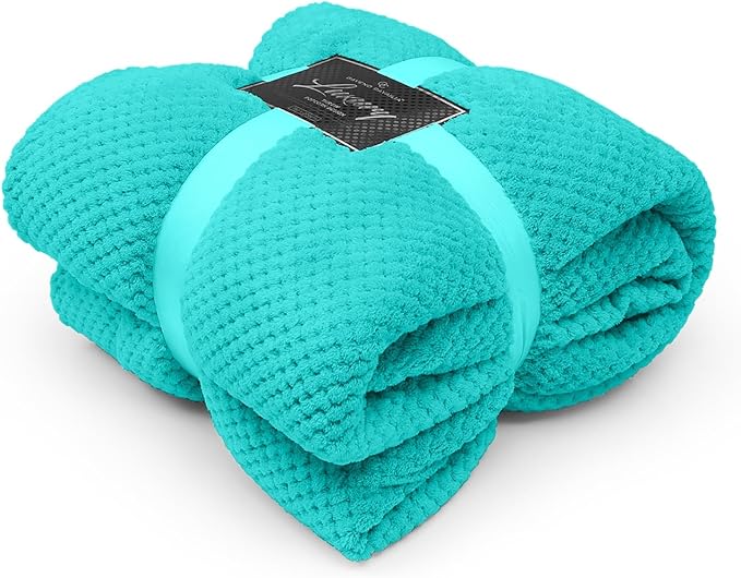 Popcorn Fleece Throws | 18 Colours
