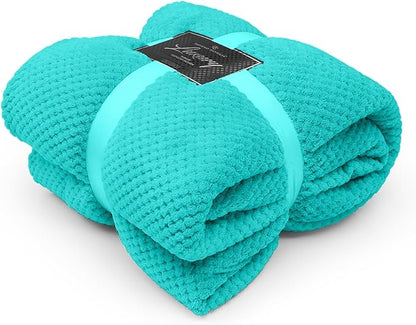 Popcorn Fleece Throws | 18 Colours