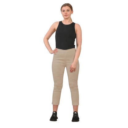 3/4 Stretch Capri Trousers | 13 Colours