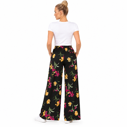 Floral Printed Palazzo Trousers | 3 Colours