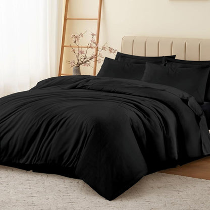 180TC Percale Poly Cotton Duvet Cover Sets | 14 Colours