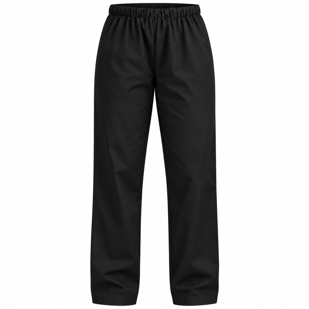 Black Men's Medical Scrub Trousers