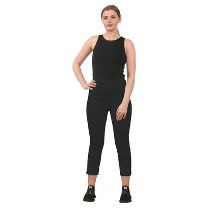 3/4 Stretch Capri Trousers | 13 Colours
