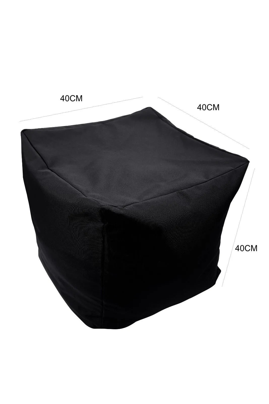 waterproof beans bag black