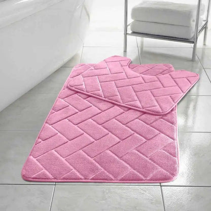 Blocks Bath Set Pink