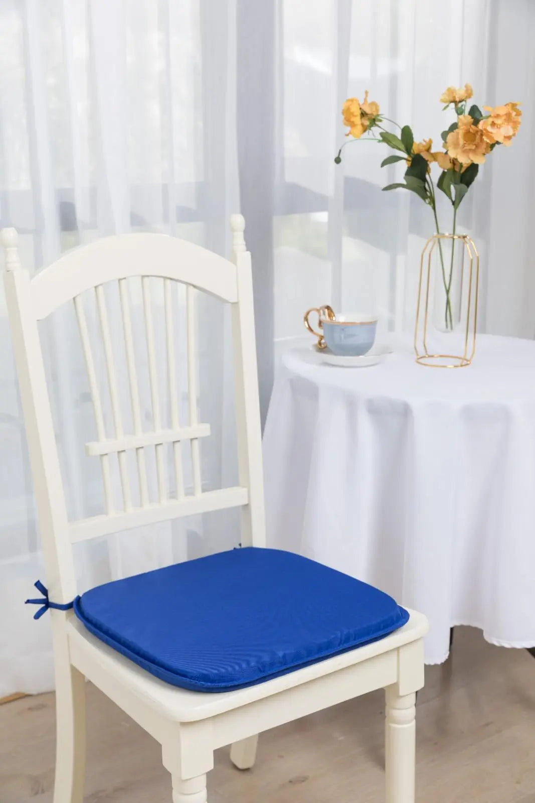 seat chair pads blue
