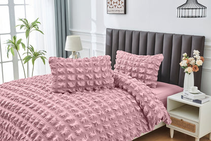 Seersucker Ripon Duvet Cover Set | 6 Colours
