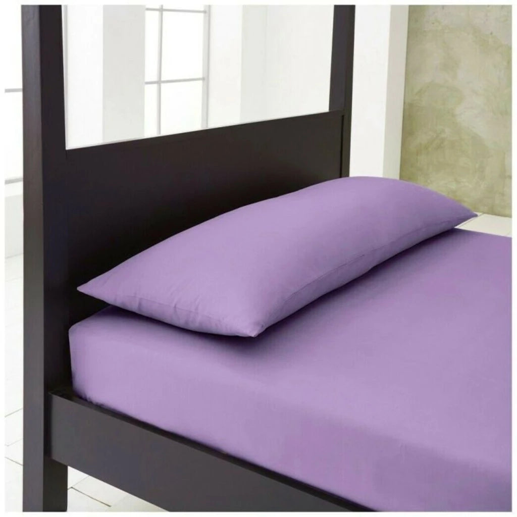 lilac bolster pillow case