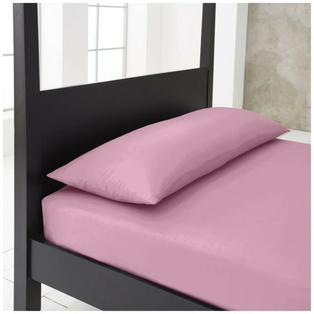 pink bolster pillow case