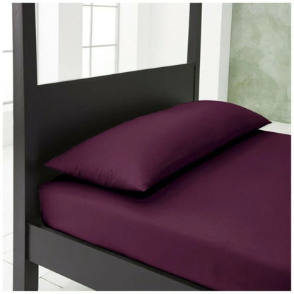 purple bolster pillow case