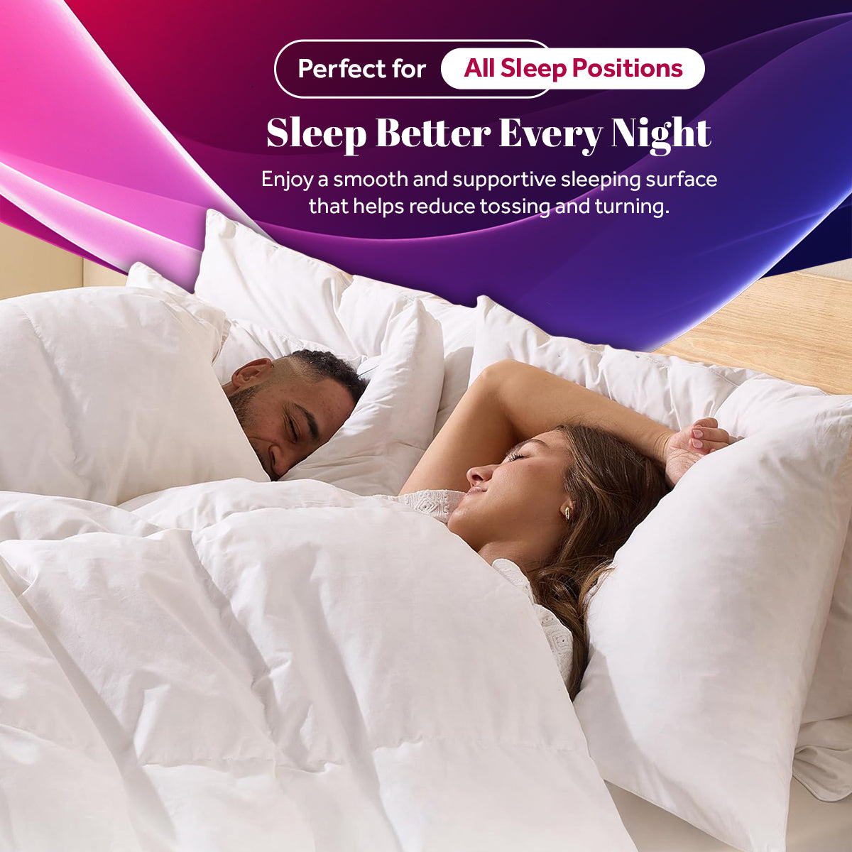 Bounce Back Anti Allergy Pillows | Pack of 2