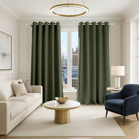 Britannia Velvet Blackout Curtains | 4 Colours