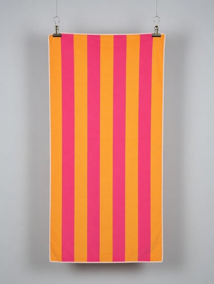 Clashing Stripe Beach Towel | 3 Colours | 152CM × 71CM