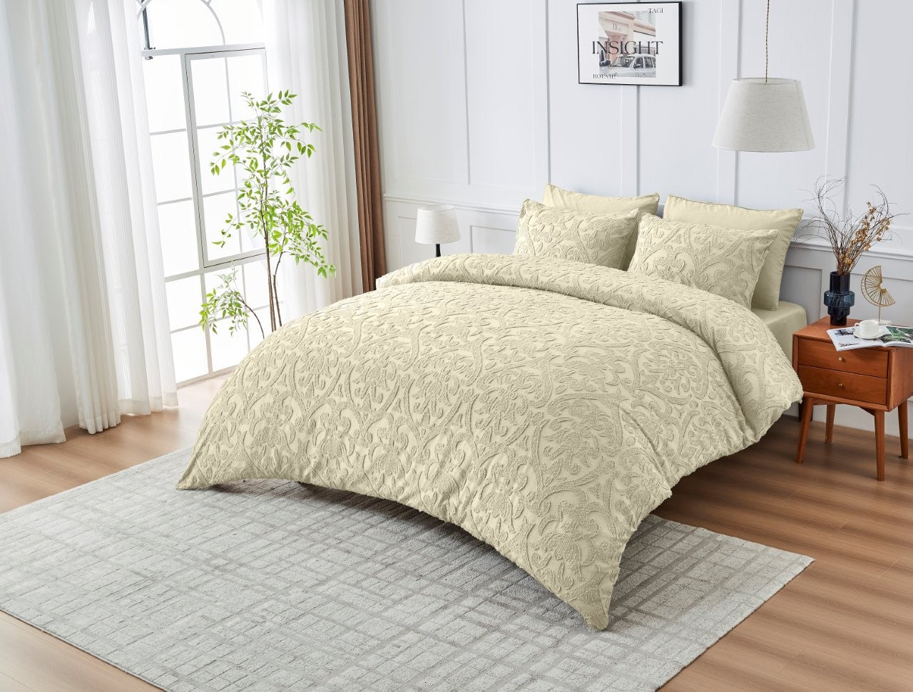 Tufted Cambi Duvet Cover Set | 4 Colours