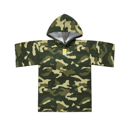 Camouflage Sand Free Adult Poncho Towel | 3 Colours