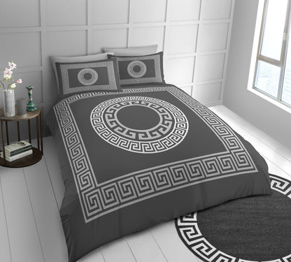 IDA Greek Printed Duvet Cover Sets | 6 Colours