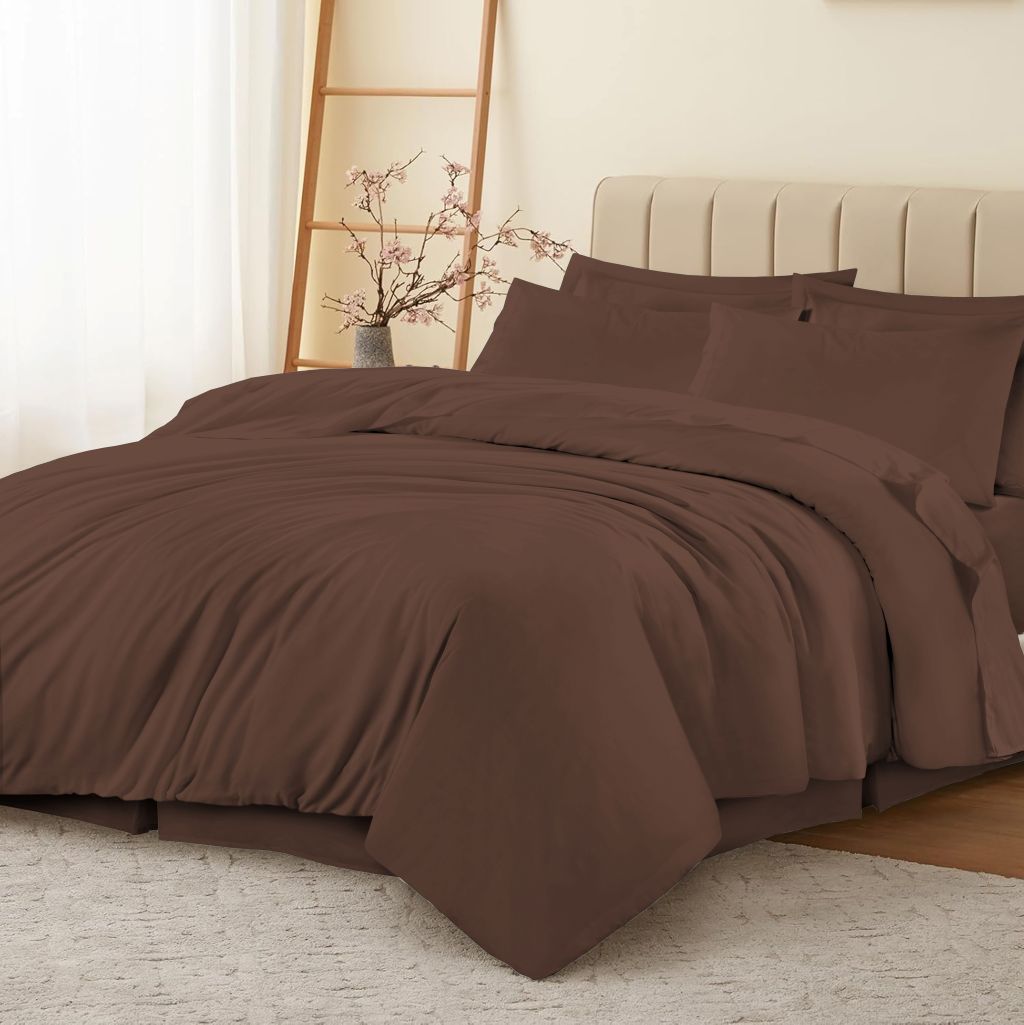 180TC Percale Poly Cotton Duvet Cover Sets | 14 Colours