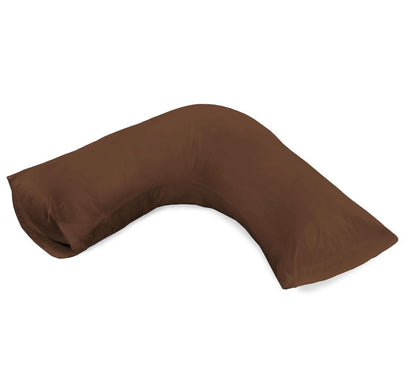 180TC Percale Poly Cotton V Shaped Pillow Cases | Pack of 2 | 14 Colours