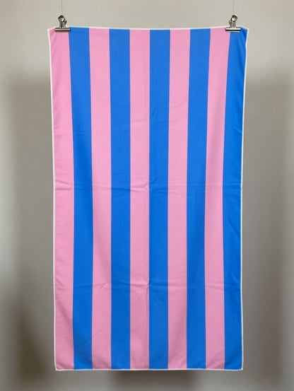Clashing Stripe Beach Towel | 3 Colours | 152CM × 71CM