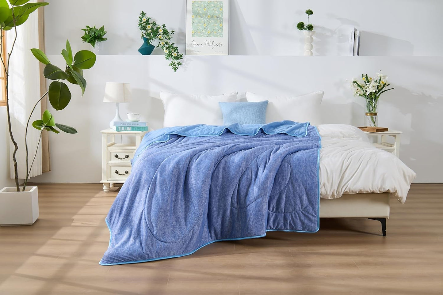 Cooling Lightweight Quilt | Blue