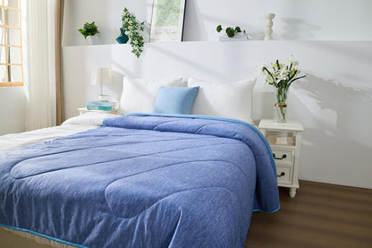 Cooling Lightweight Quilt | Blue