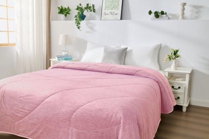 Cooling Lightweight Quilt | Pink