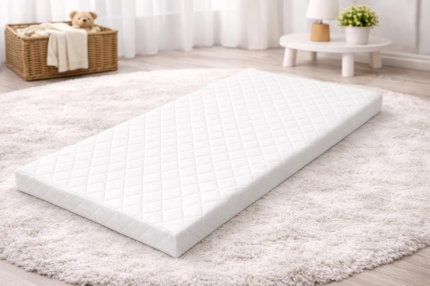 Baby Cot Bed Mattress | 140 × 70 × 10 cm