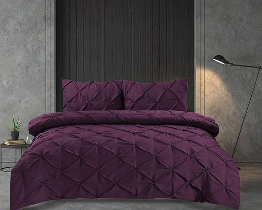 Pintuck Duvet Cover Set | 9 Colours