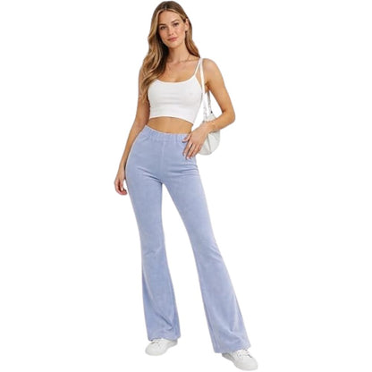Supreme Jersey Pull-On Bootleg Flared Trousers | 11 Colours