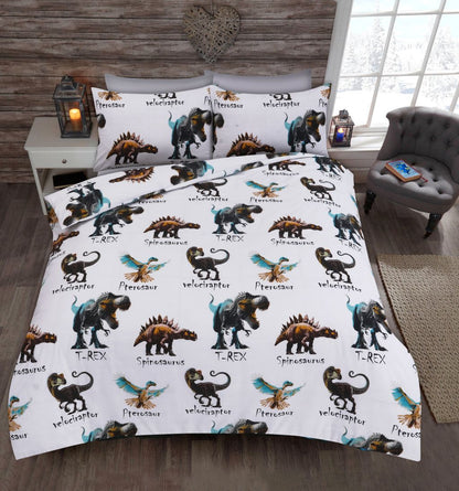 Dinosaur Duvet Cover Set