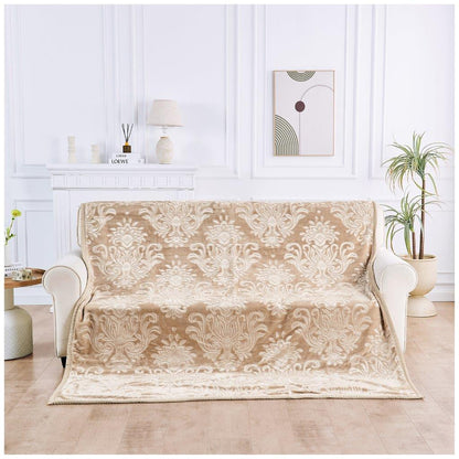 Embossed Heavy Blanket | 200CM x 240CM | Natural