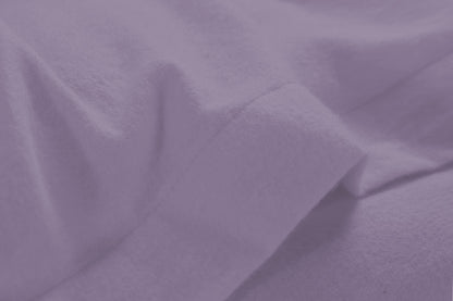 100% Brushed Cotton Flannelette Flat Sheet | 10 Colours