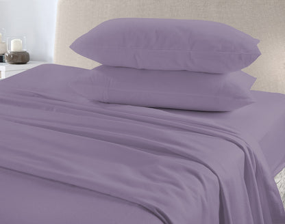 100% Brushed Cotton Flannelette Pair of Pillow Cases | 10 Colours