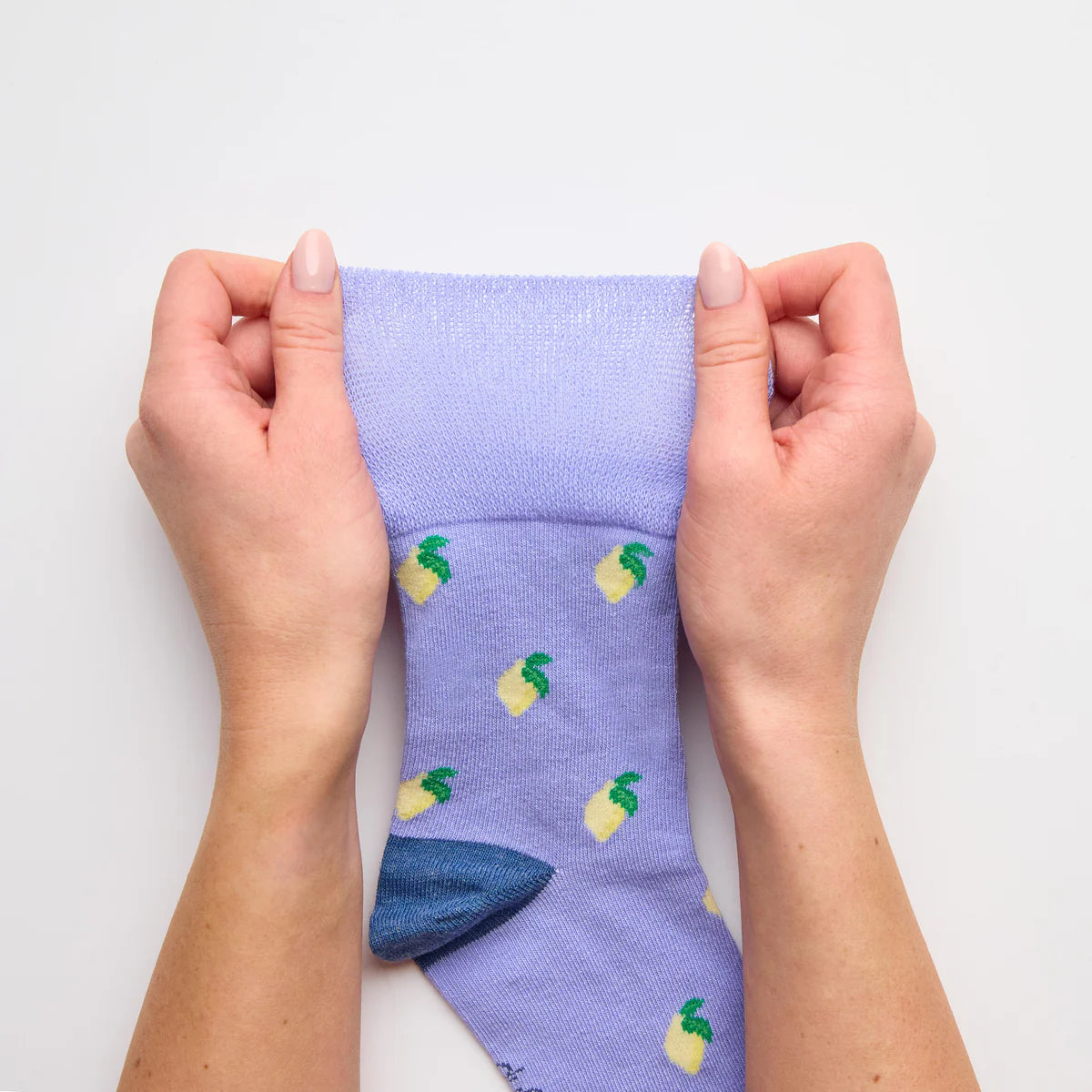 Women Fruit Gentle Grip Cotton Rich Socks