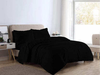 Flannelette Duvet Cover Set | 10 Colours