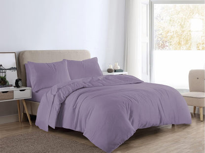 Flannelette Duvet Cover Set | 10 Colours