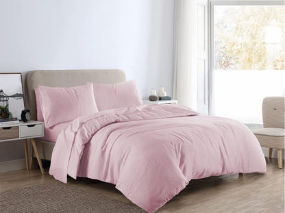 Flannelette Duvet Cover Set | 10 Colours