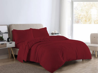 Flannelette Duvet Cover Set | 10 Colours