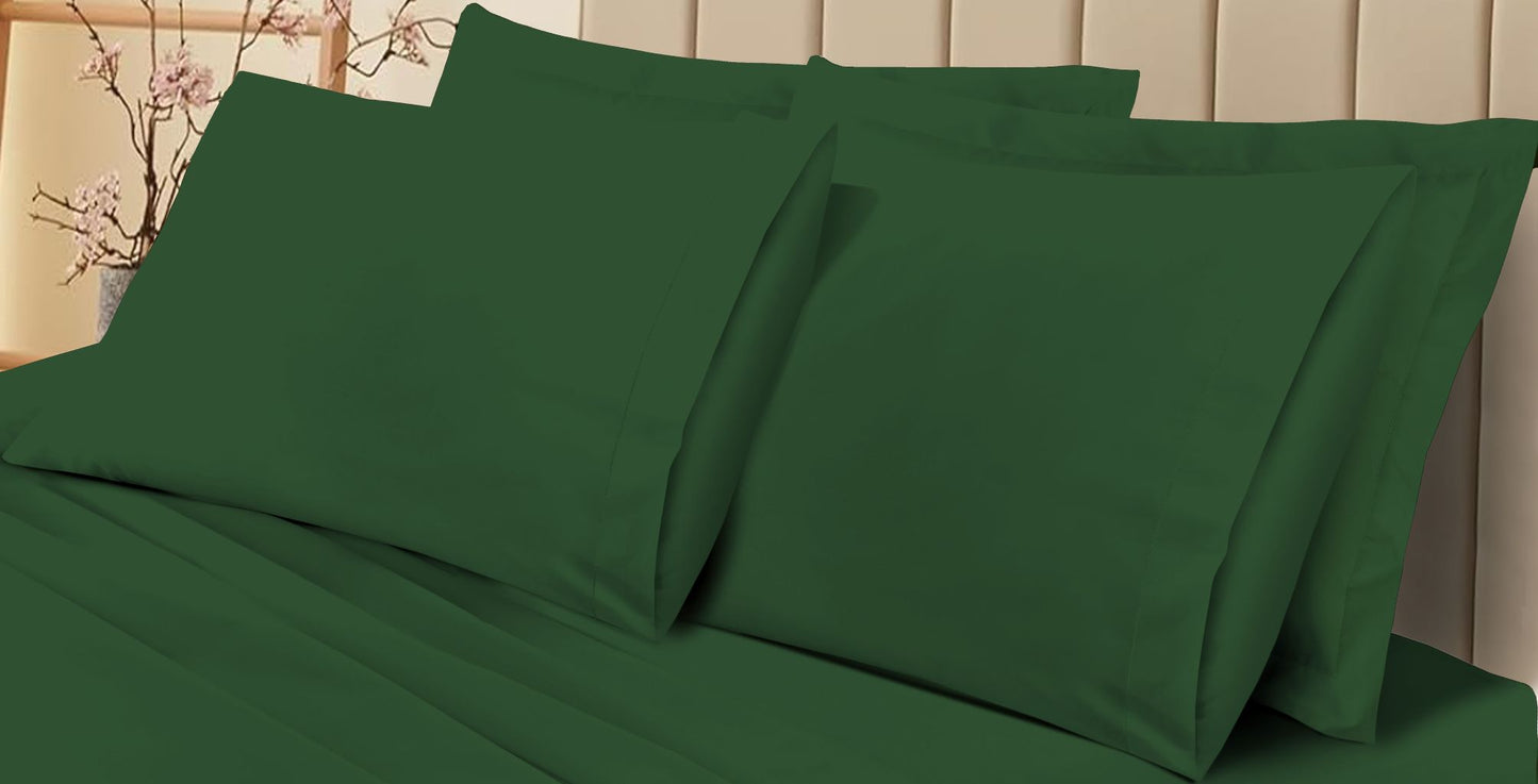 180TC Percale Poly Cotton Pillow Cases | Pack of 4 | 14 Colours