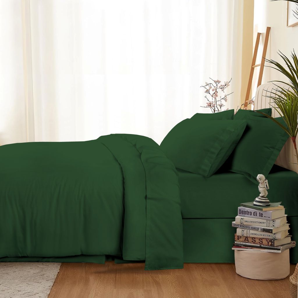 180TC Percale Poly Cotton Pleated Fitted Valance Sheets | 14 Colours