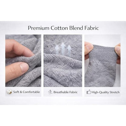 Grey Men’s Diabetic Socks | Size 6 - 11