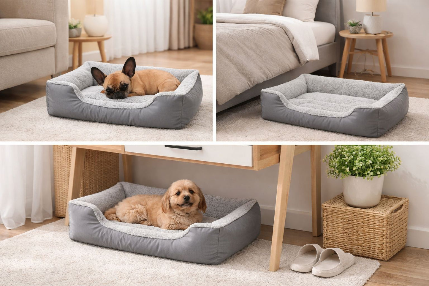 Pet Bed Basket | 3 Colours | 4 Sizes