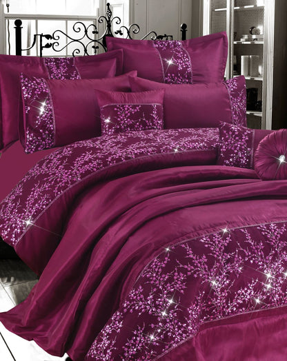 Gigi Embroidered Duvet Cover Set | 3 Colours