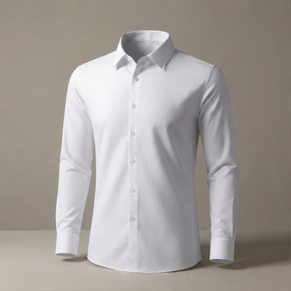 Girls White School Blouse Long Sleeve
