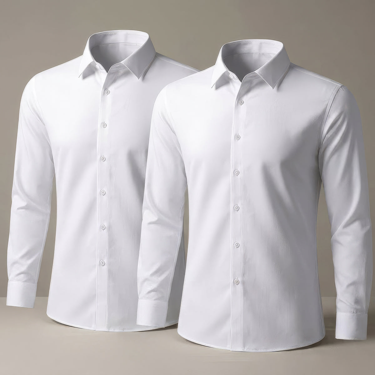 Pack of 2 Girls White School Blouse Long Sleeve